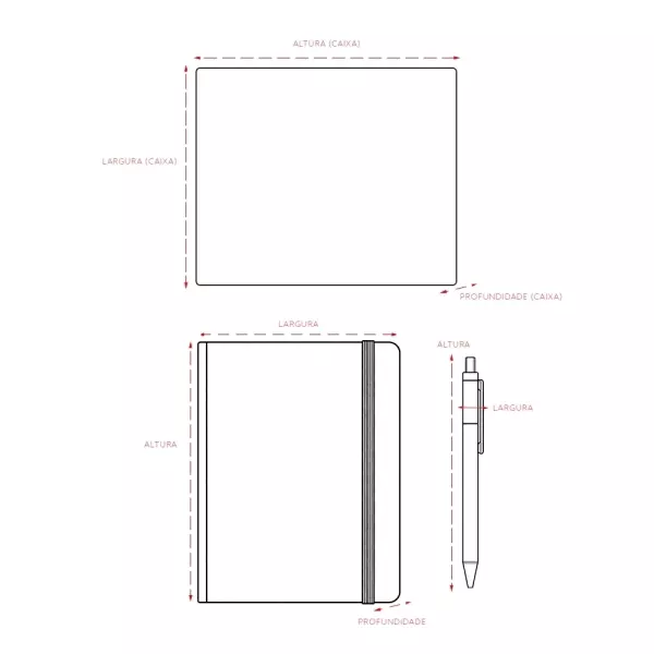 Kit Executivo 2 Peças Personalizado 