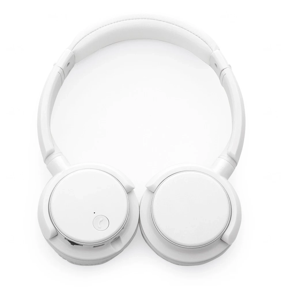 Fone de Ouvido Headphone Bluetooth e P2 Personalizado Branco