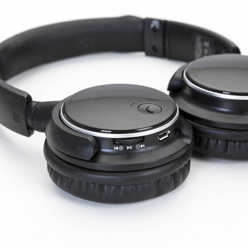 Headphone Bluetooth Personalizado com Entrada MicroSD 
