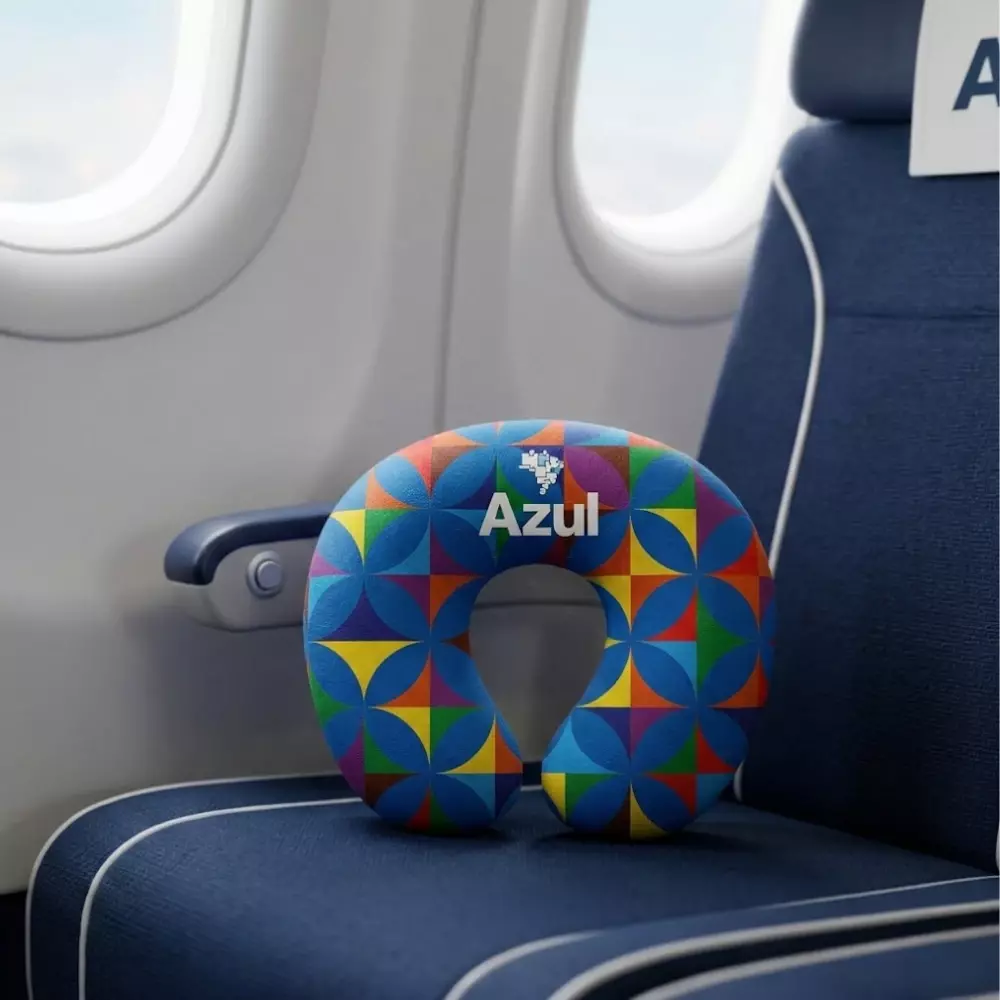 Almofada de Pescoço para Viagem 100% Personalizada 