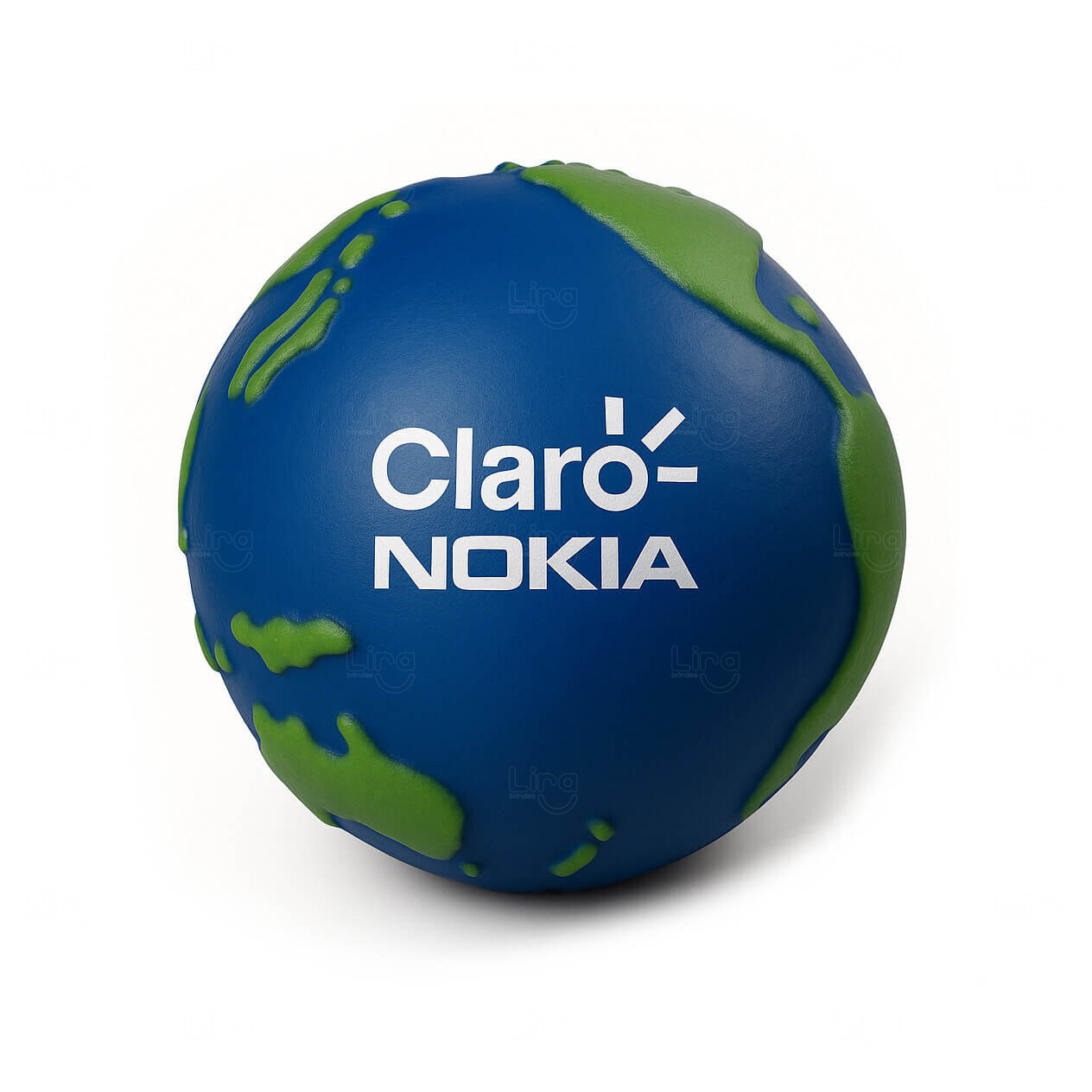 Globo Terrestre Anti Stress Personalizado Azul