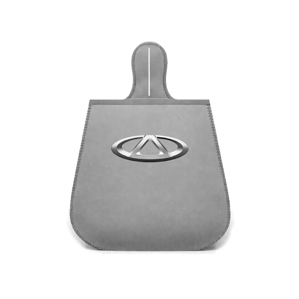 Lixeira para Carros em Neoprene Personalizada Cinza