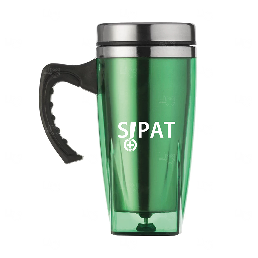 Caneca Personalizada de Inox - 450ml 