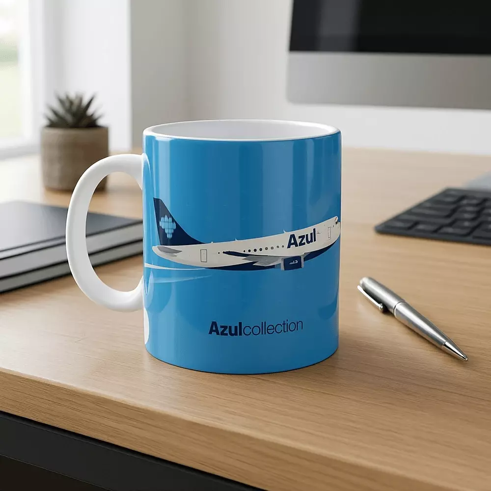 Caneca de Cerâmica Clássica 330ml Personalizada 