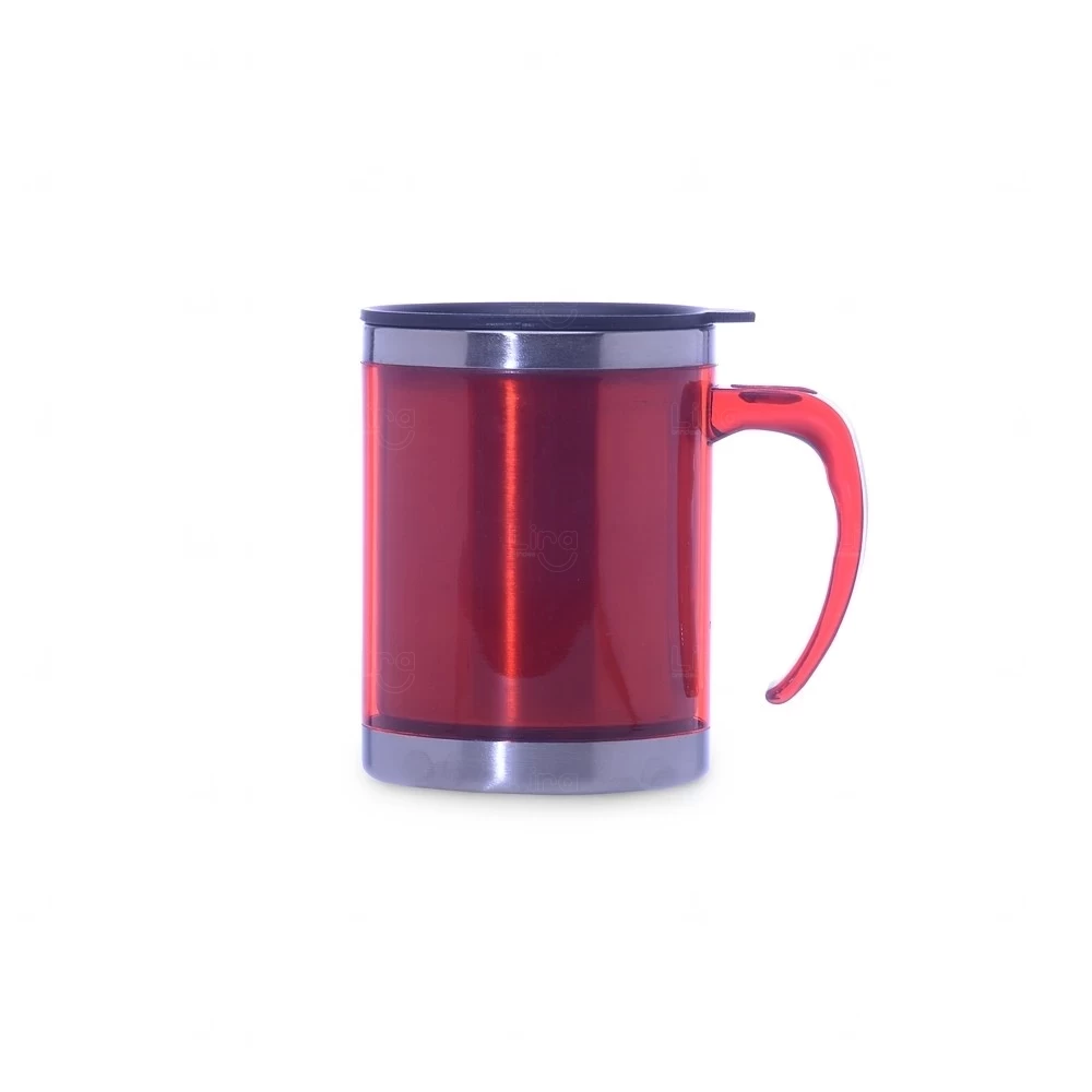 Caneca Personalizada De Inox Colorido - 400ml 