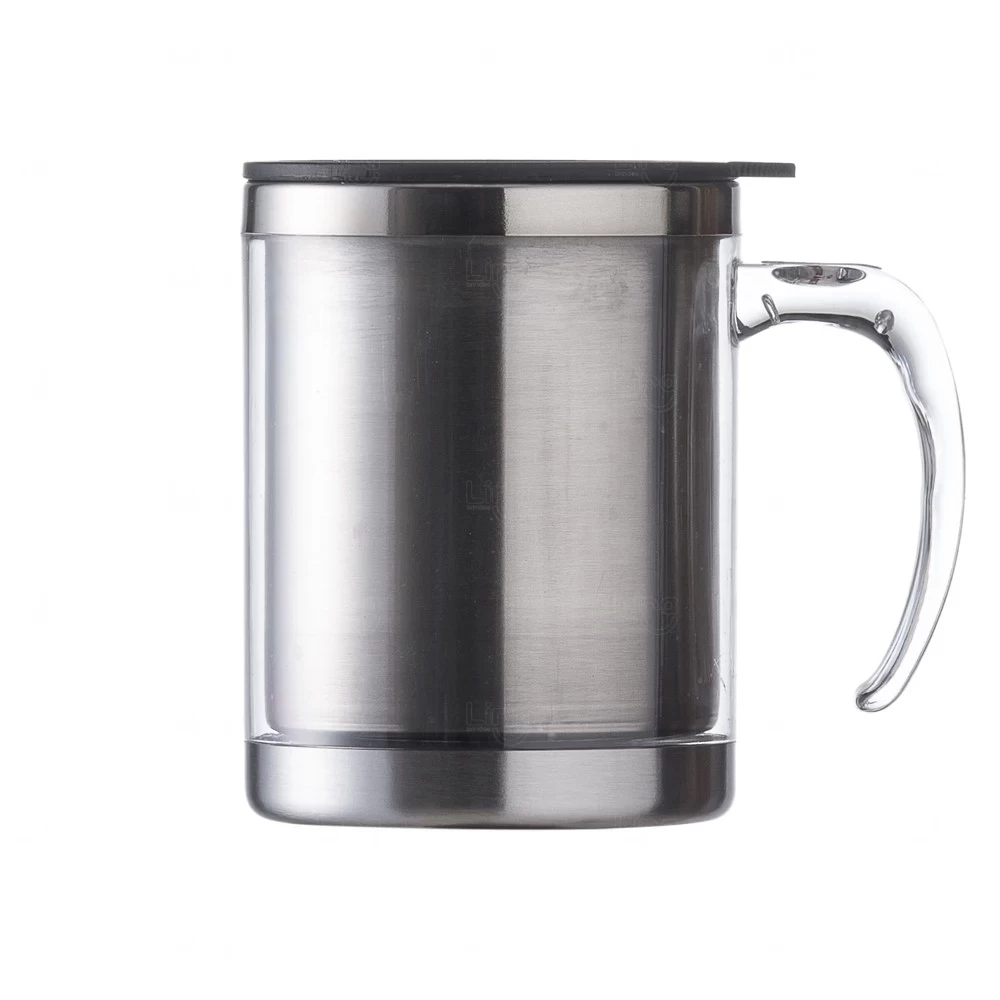 Caneca Personalizada De Inox Colorido - 400ml 