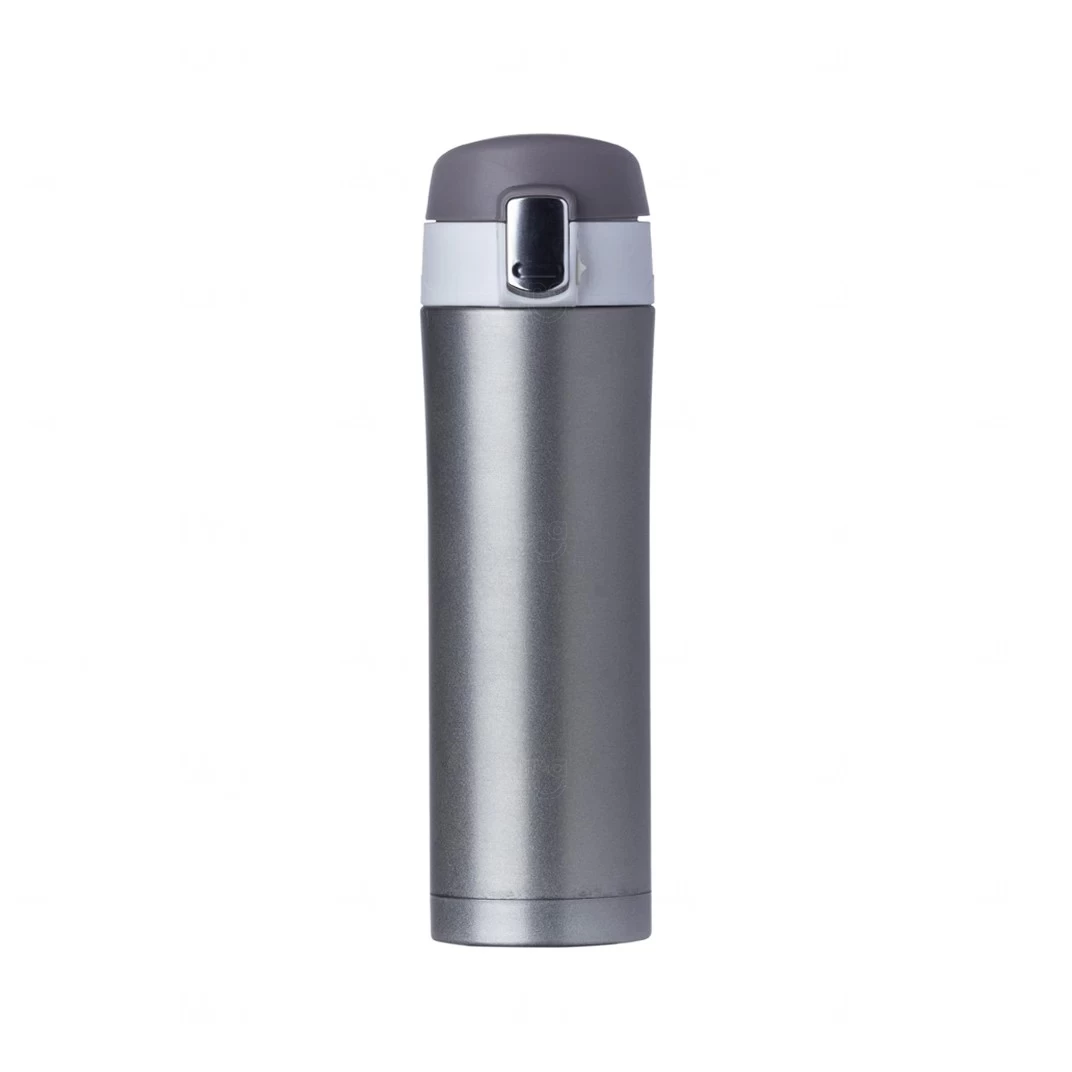 Squeeze Personalizada Térmica de Metal C/ Trava - 450ml 