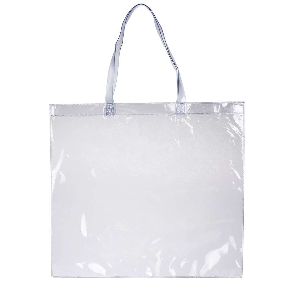 sacola de pvc transparente