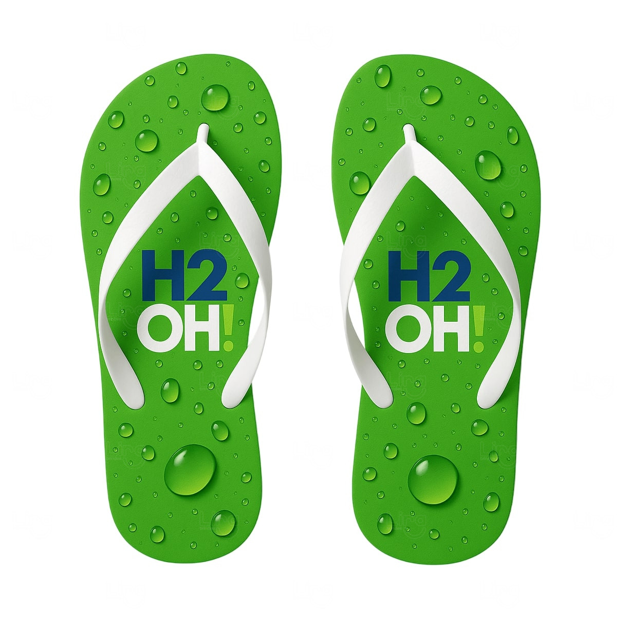 Chinelo 100% Personalizado Verde