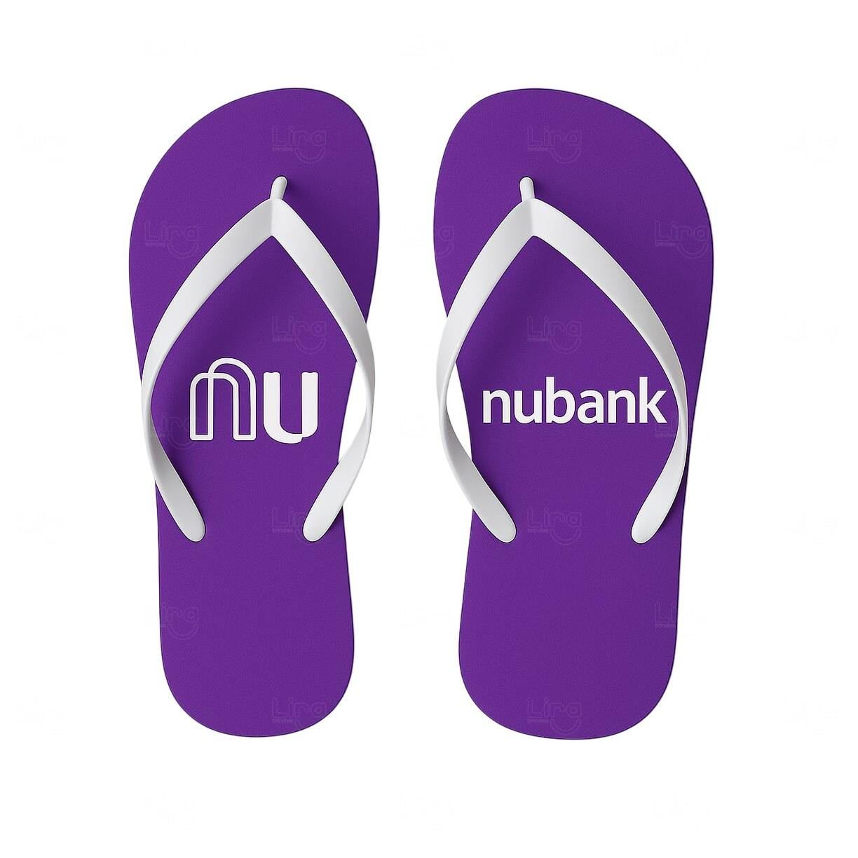Chinelo 100% Personalizado Roxo