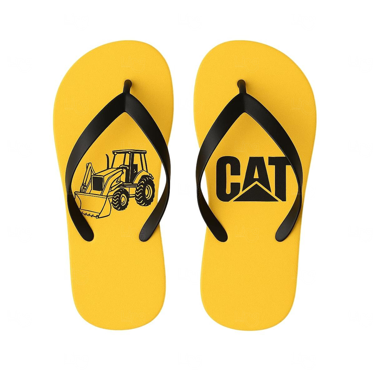Chinelo 100% Personalizado Amarelo