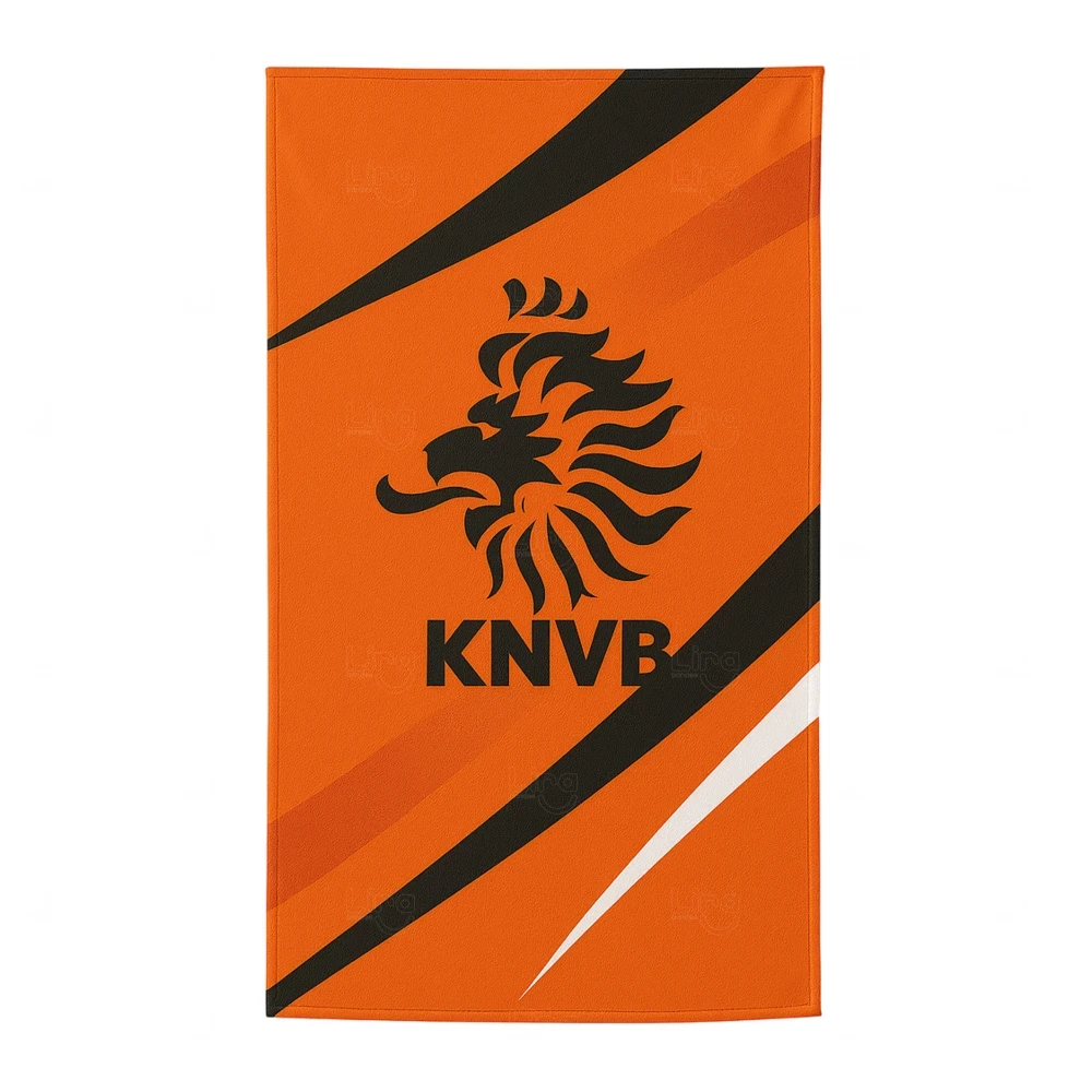 Toalha De Praia 100% Personalizada Laranja