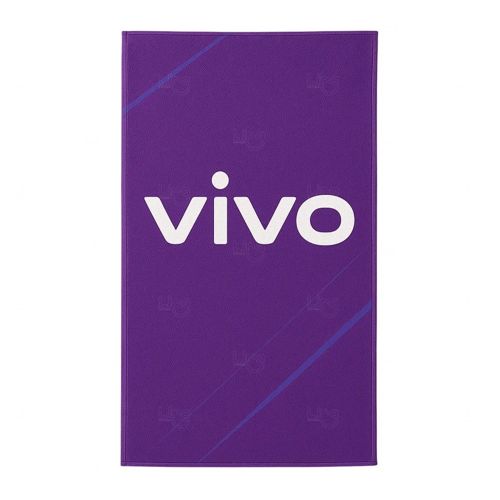Toalha De Praia 100% Personalizada Roxo