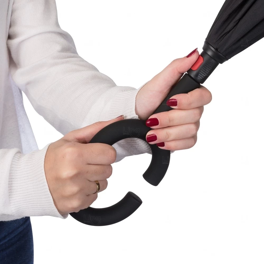 Guarda-Chuva Invertido com Forro Interno Personalizado 