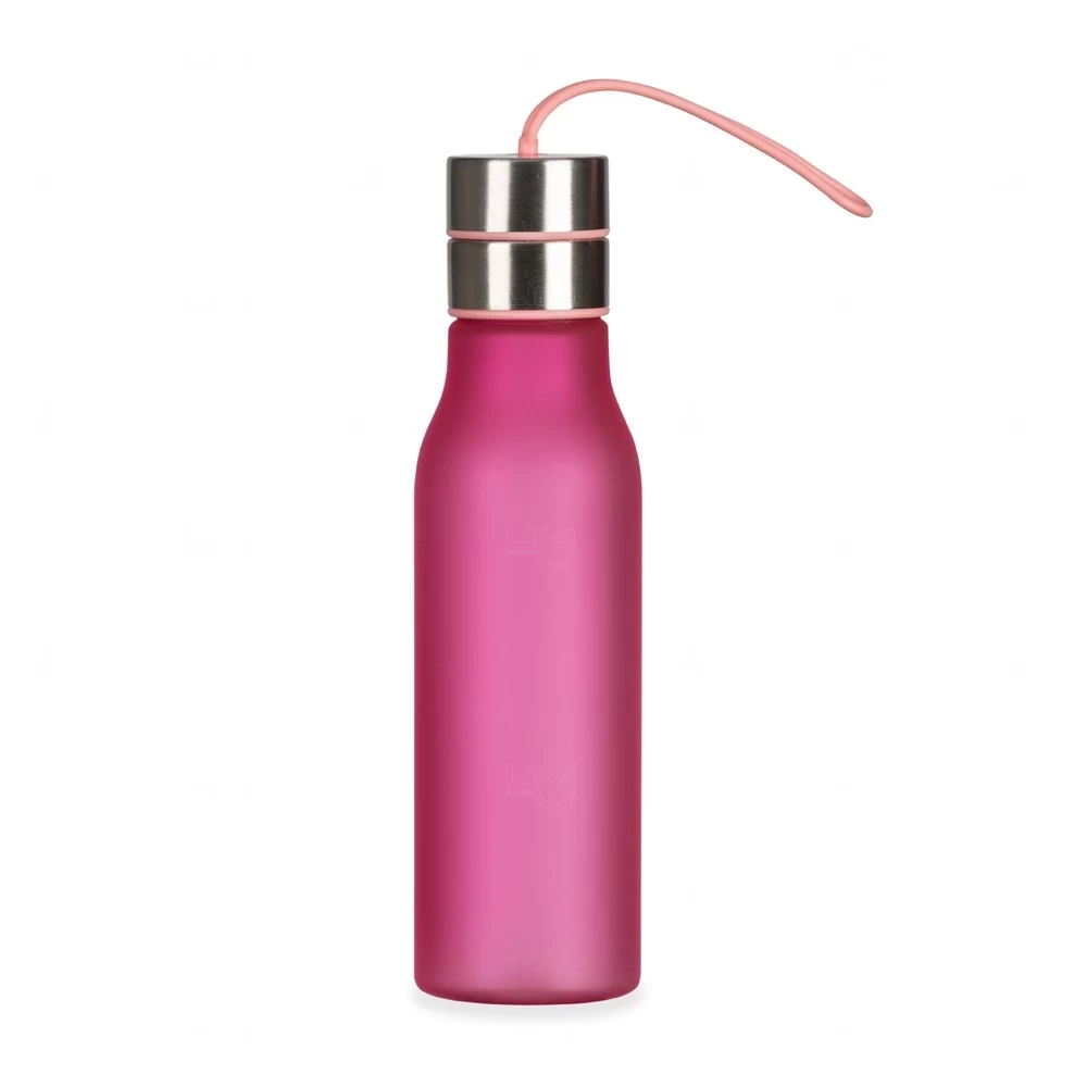 Garrafa Personalizada de Plástico com Alça de Silicone - 600ml 