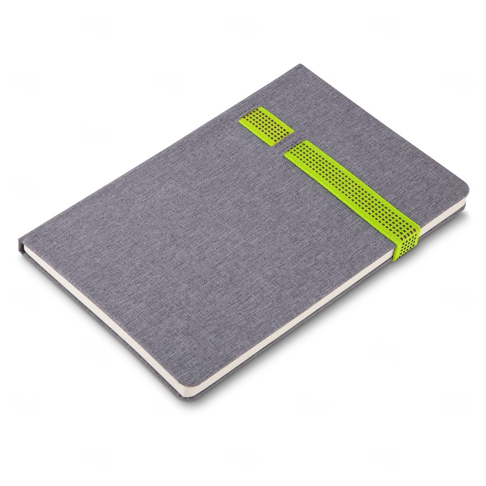 Moleskine Personalizado com Elástico - 21 x 15,5 cm 