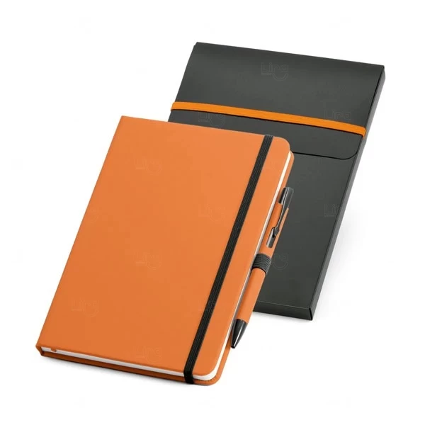 Moleskine Com Caneta Personalizado - 21 x 14 cm 