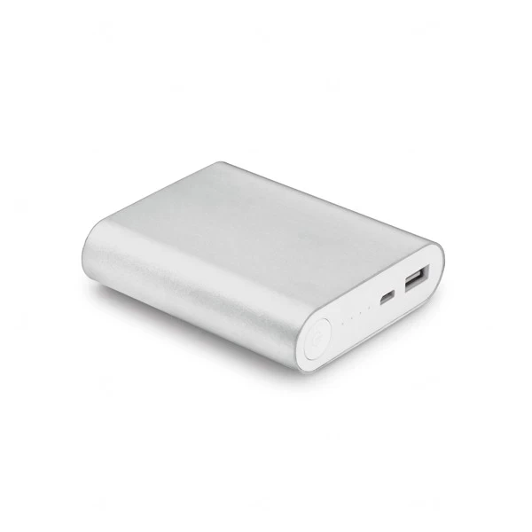 Power Bank em Alumínio 8.000 mAh Personalizado 
