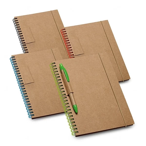Caderno Personalizado Ecológico  - 18 x 14 cm 