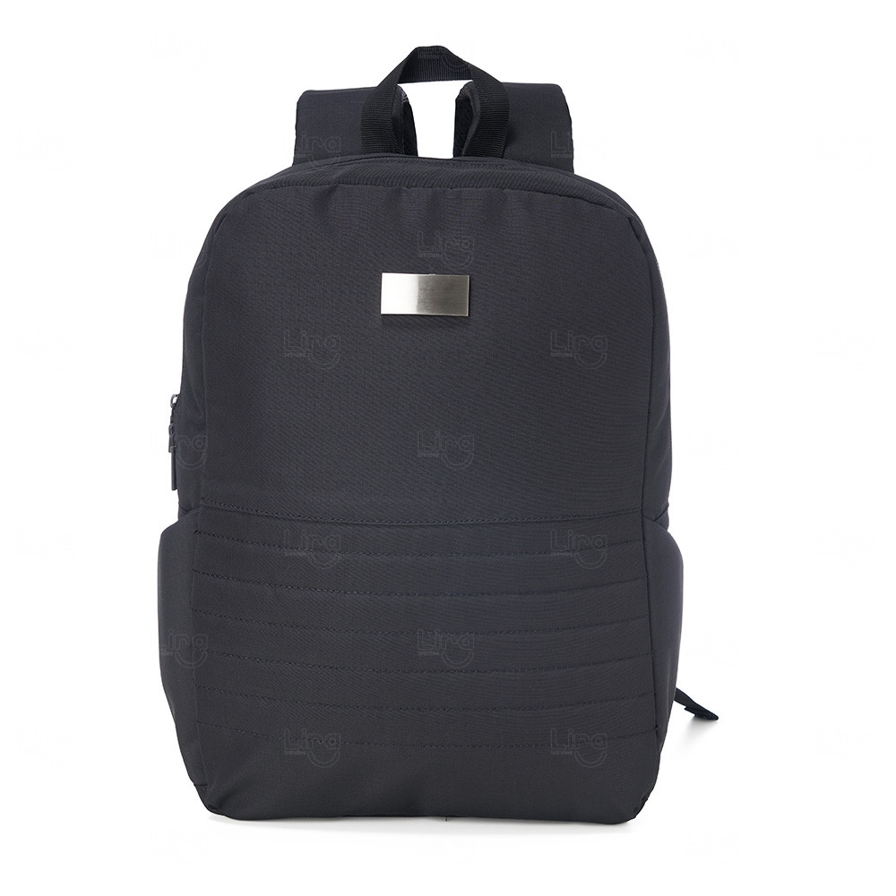 Mochila Poliéster para Notebook com Porta Canetas Personalizada 