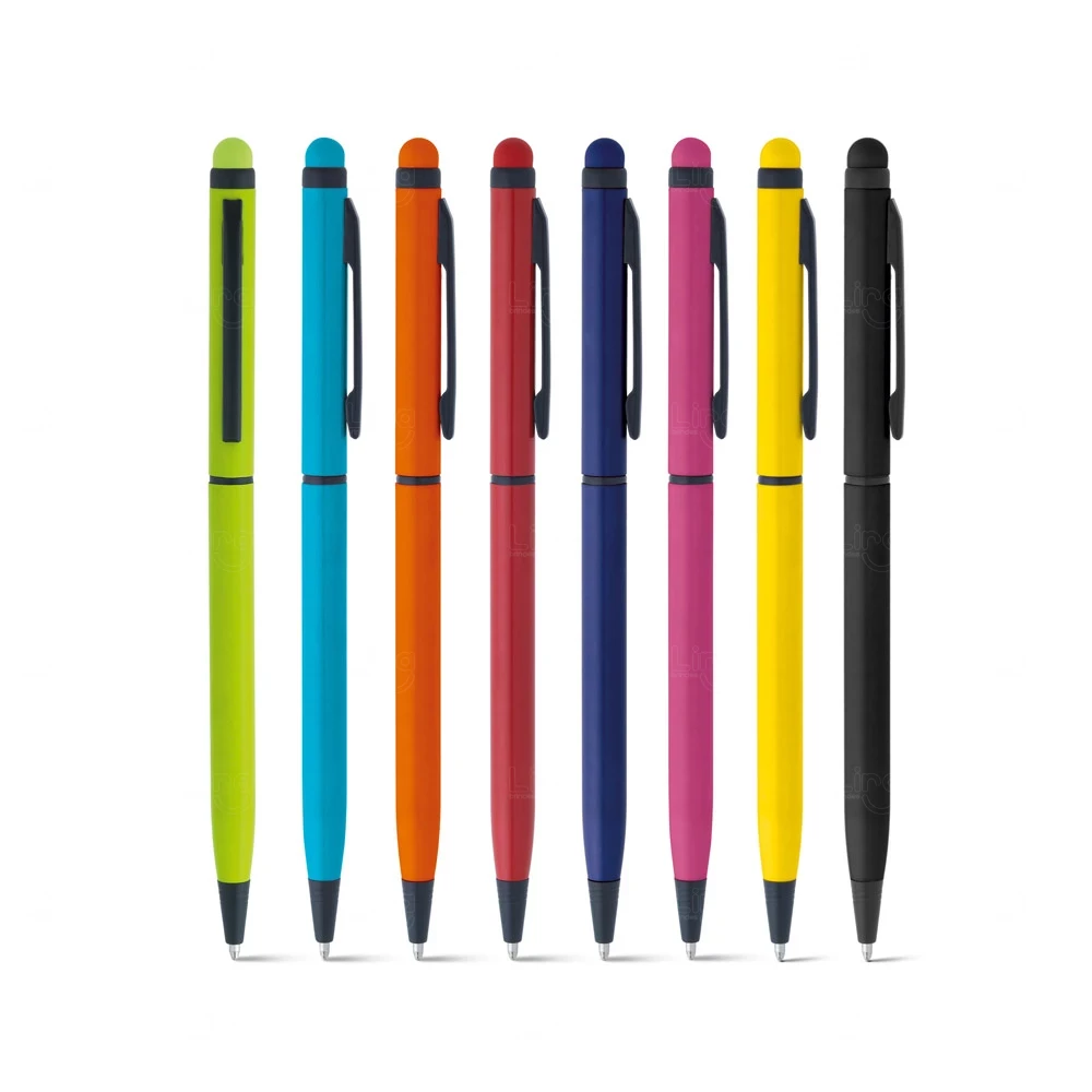 Caneta em Alumínio com Touch Personalizada 