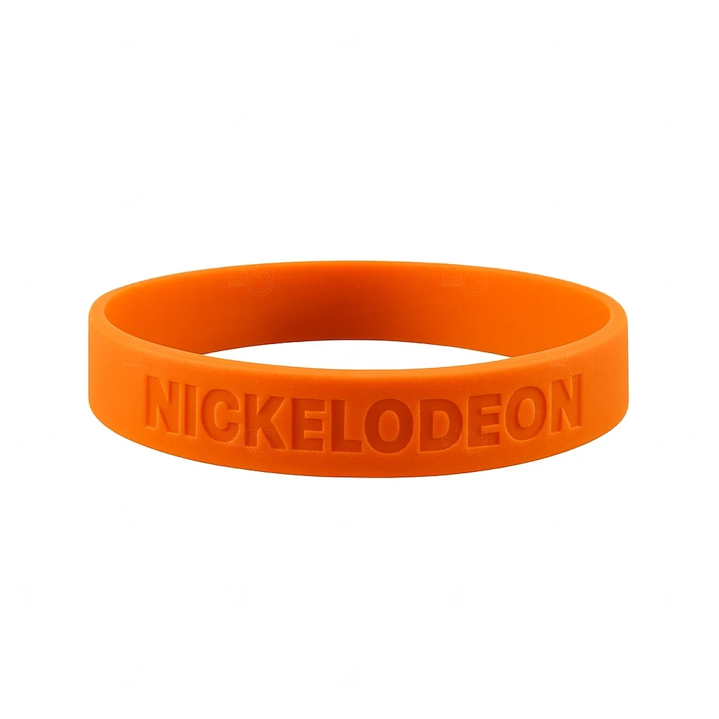 Pulseira Emborrachada Personalizada - Silicone ou Laprene 