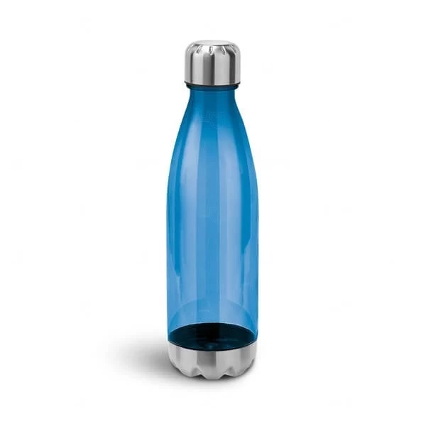 Garrafa Personalizada de Plástico e Inox - 700ml Azul