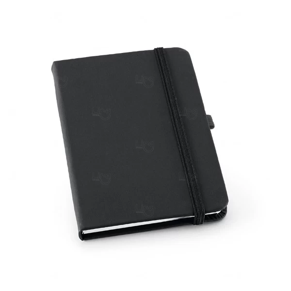 Moleskine A6 em Couro Sintético Personalizado - 14 x 9 cm 