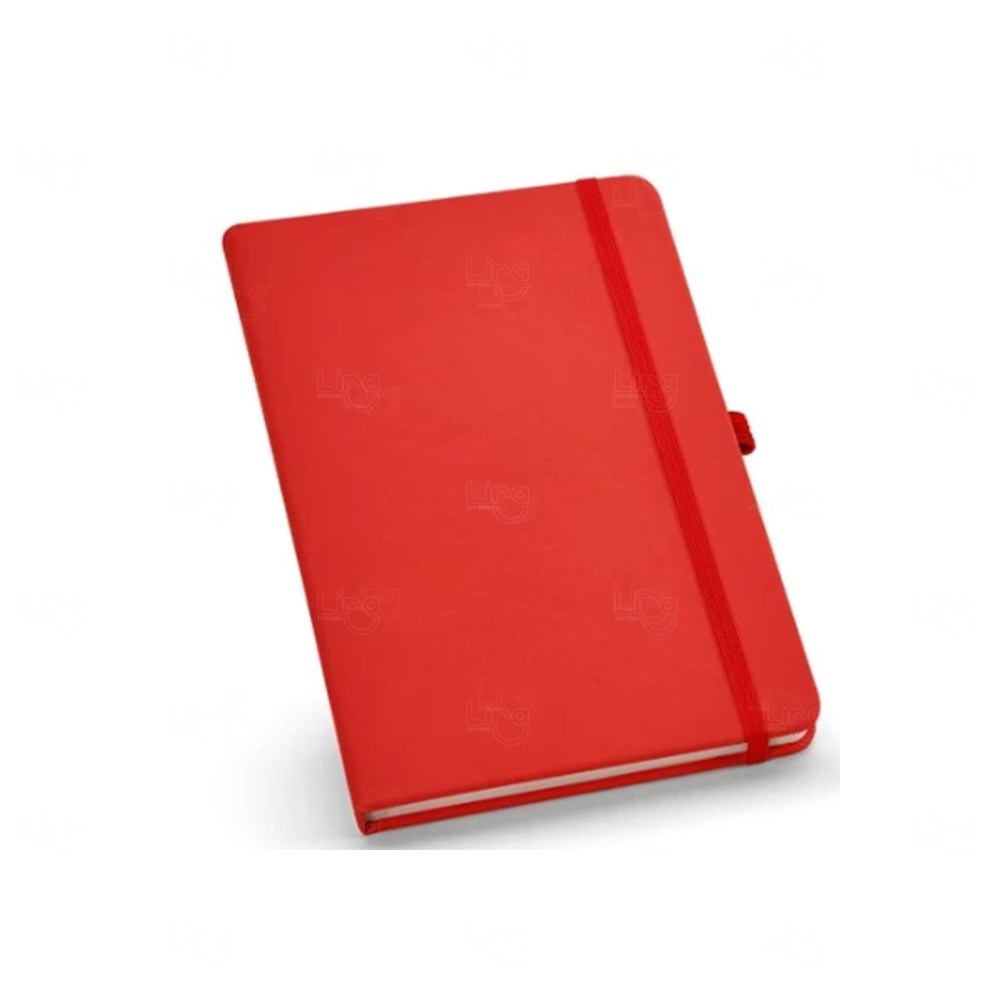 Moleskine A6 em Couro Sintético Personalizado - 14 x 9 cm 