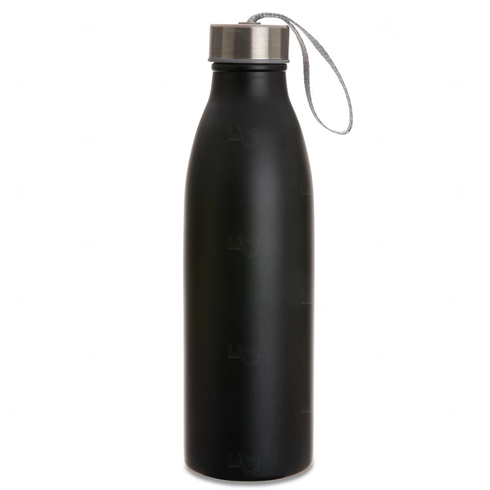 Garrafa Personalizada Inox - 750ml Preto