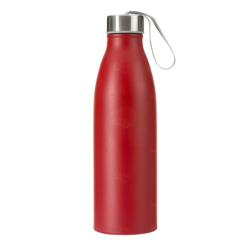 Garrafa Personalizada Inox - 750ml Vermelho