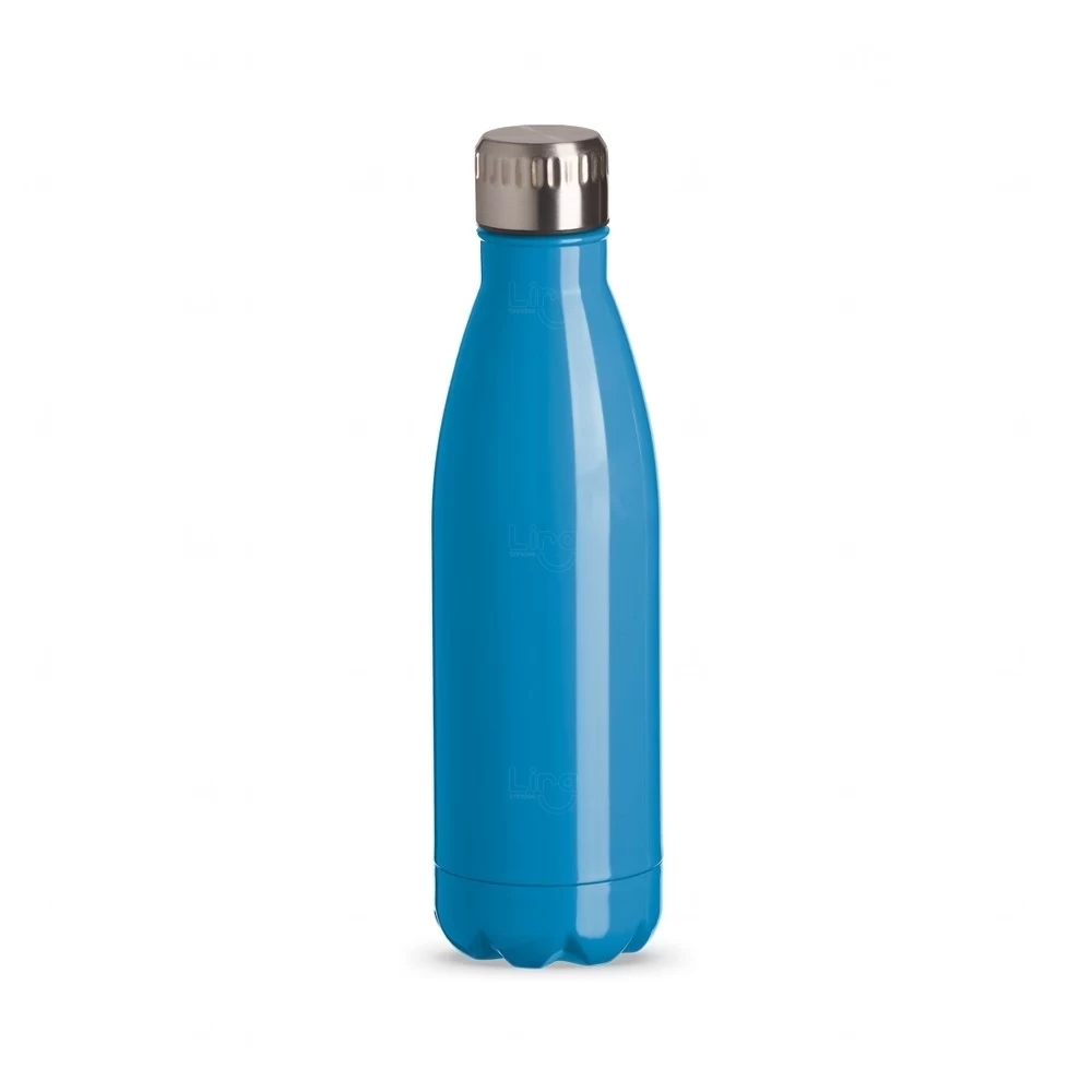 Garrafa Personalizada Inox Color Brilhante - 750ml 