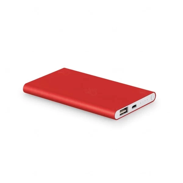 Power Bank Portátil Slim Color Personalizado - 4.400 mAh 