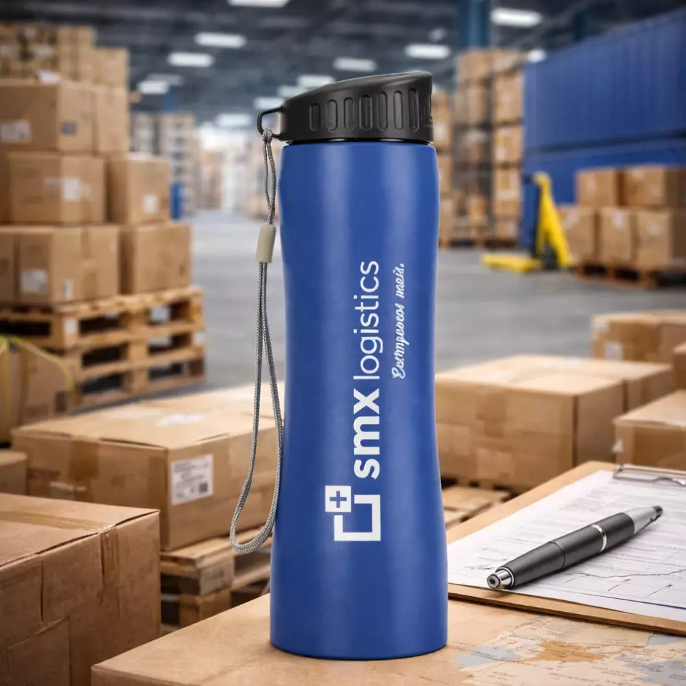 Garrafa Inox com Bico Retrátil Personalizada – 600ml 