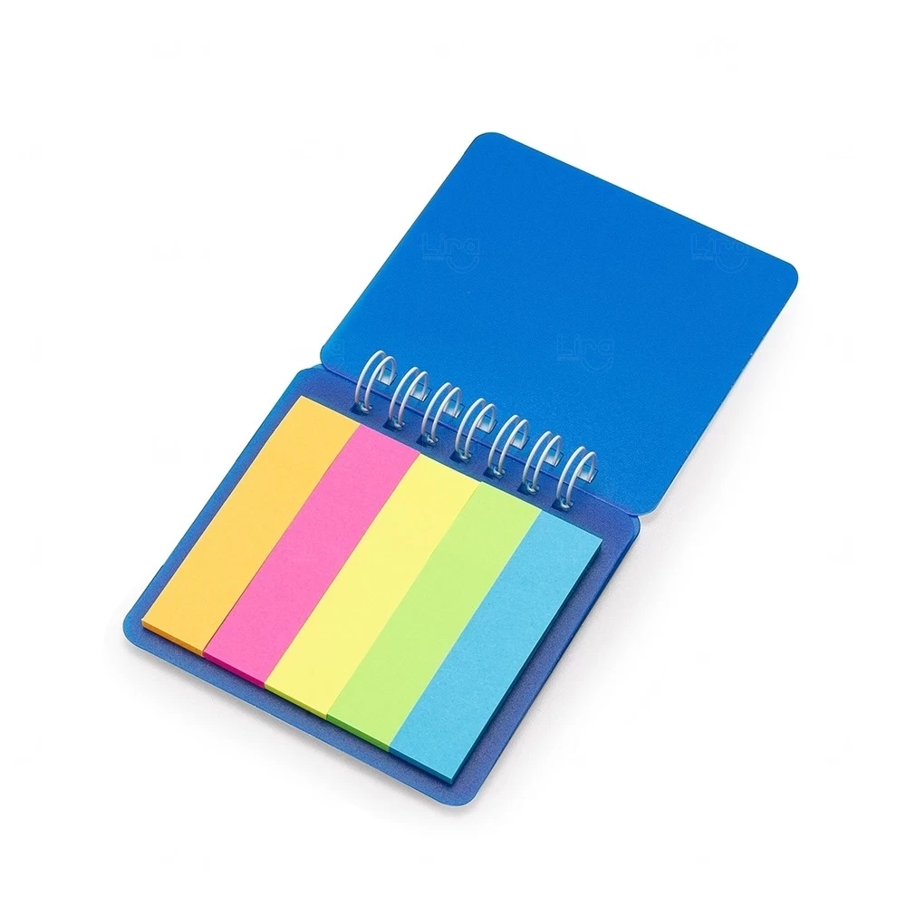 Bloco de Anotações Com Post it Personalizado - 8,6 x 8,5 cm 