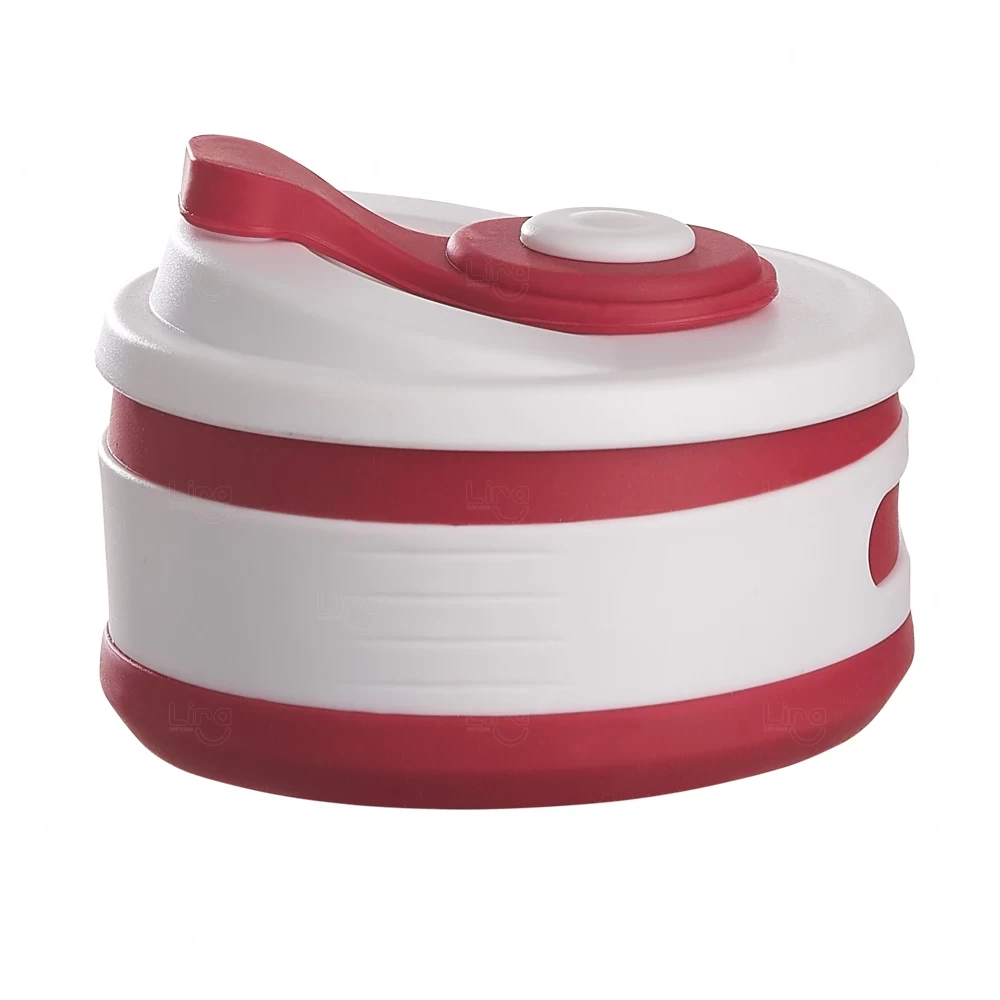 Copo Retrátil de Silicone 350ml Personalizado 