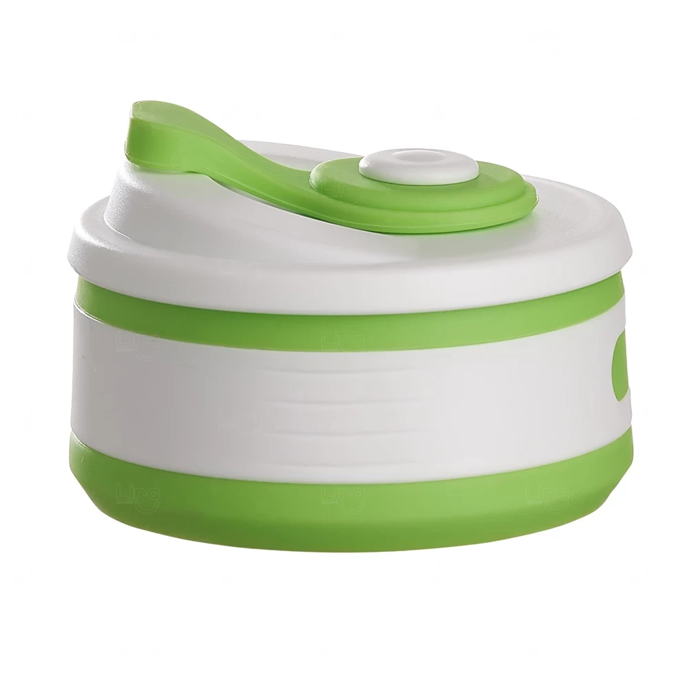 Copo Retrátil de Silicone 350ml Personalizado 