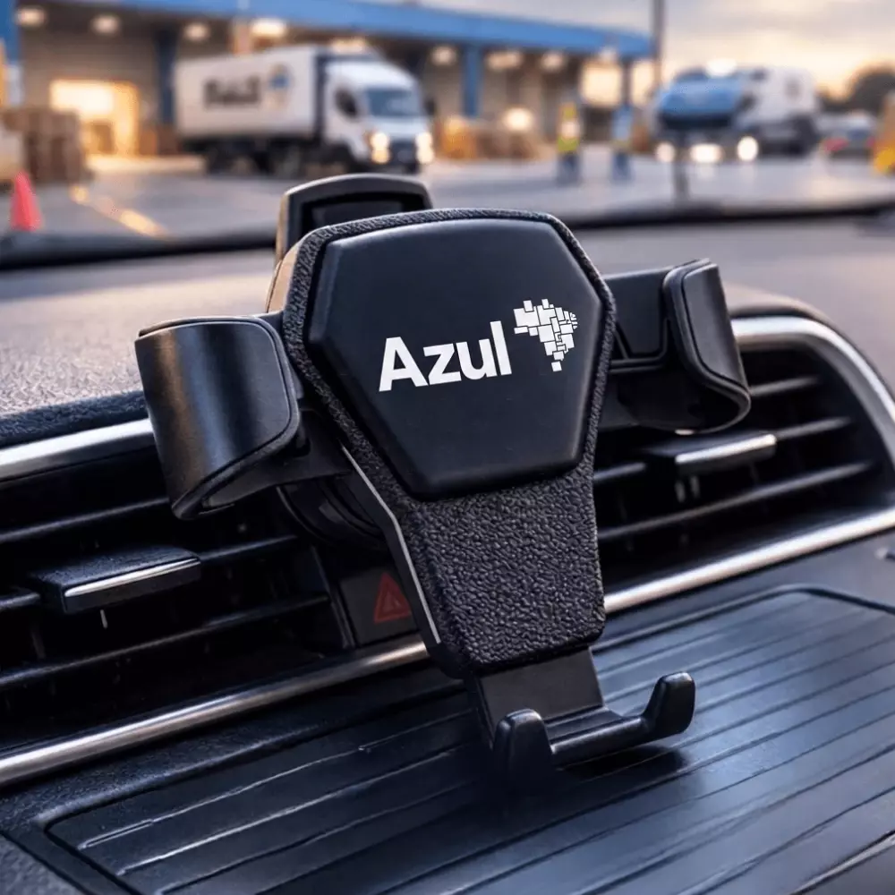 Suporte para Celular Veicular Gravitacional Personalizado 