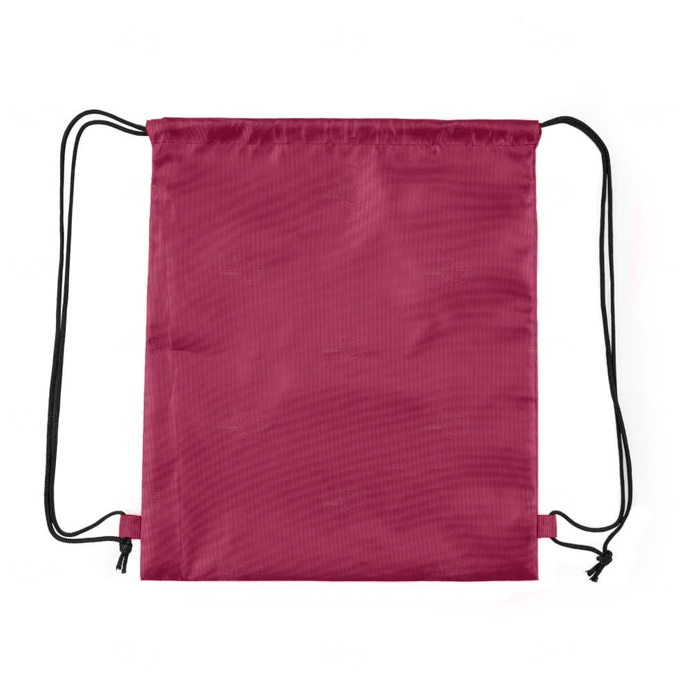 Mochila Saco em Poliéster Personalizada - 41 x 34 cm 
