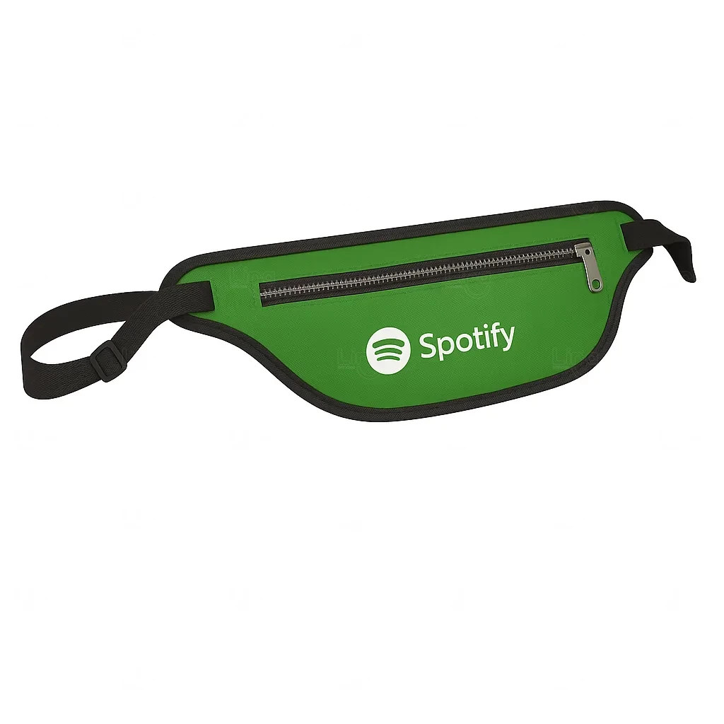 Pochete em Neoprene Personalizada - 33 x 13 cm Verde