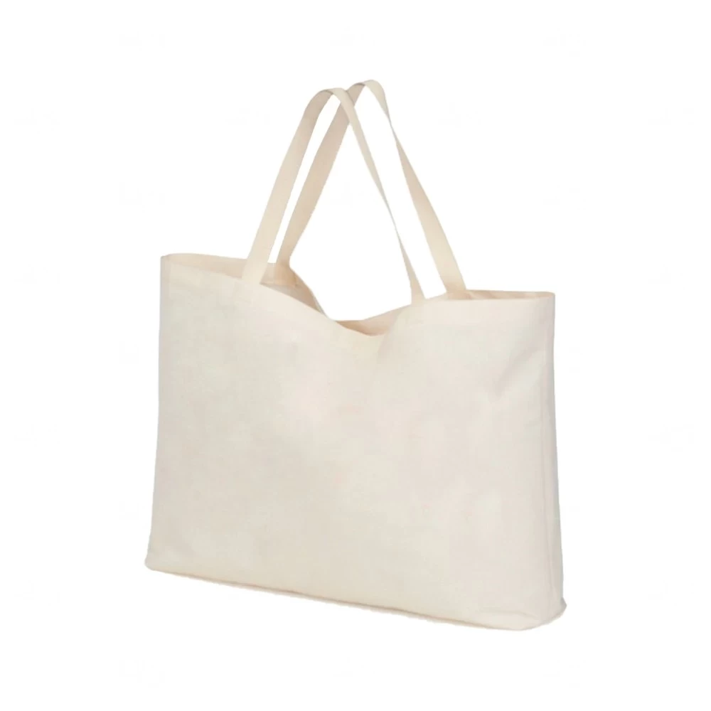 Sacola Ecobag De Algodão Personalizada - 38 x 45 cm Cru