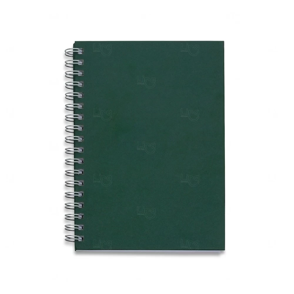 Caderno Capa Kraft Personalizado - 24,3 x 18,4 cm 