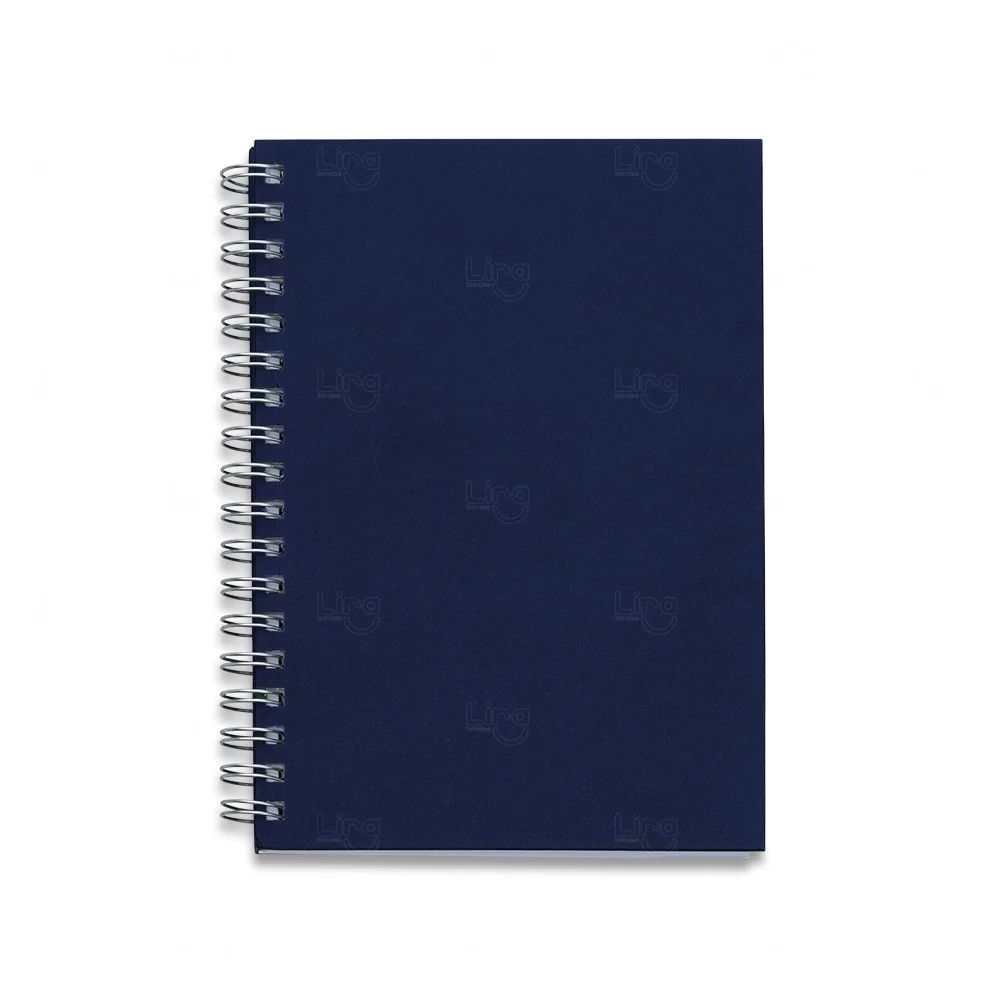 Caderno Capa Kraft Personalizado - 24,3 x 18,4 cm 