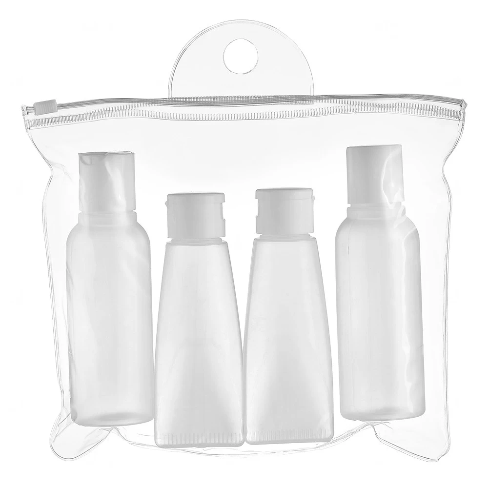 Kit Viagem Com Personalizado - 4 Peças Branco
