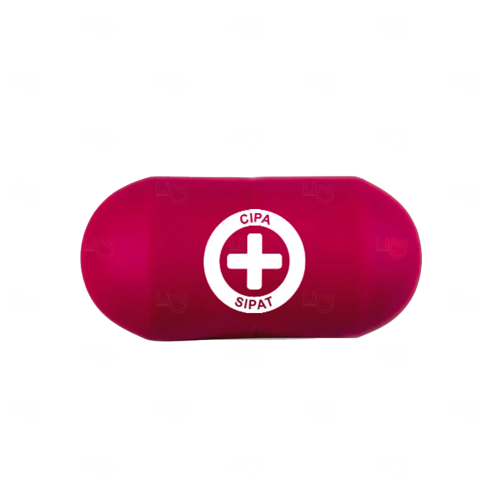 Capsula Anti Stress Personalizada Rosa