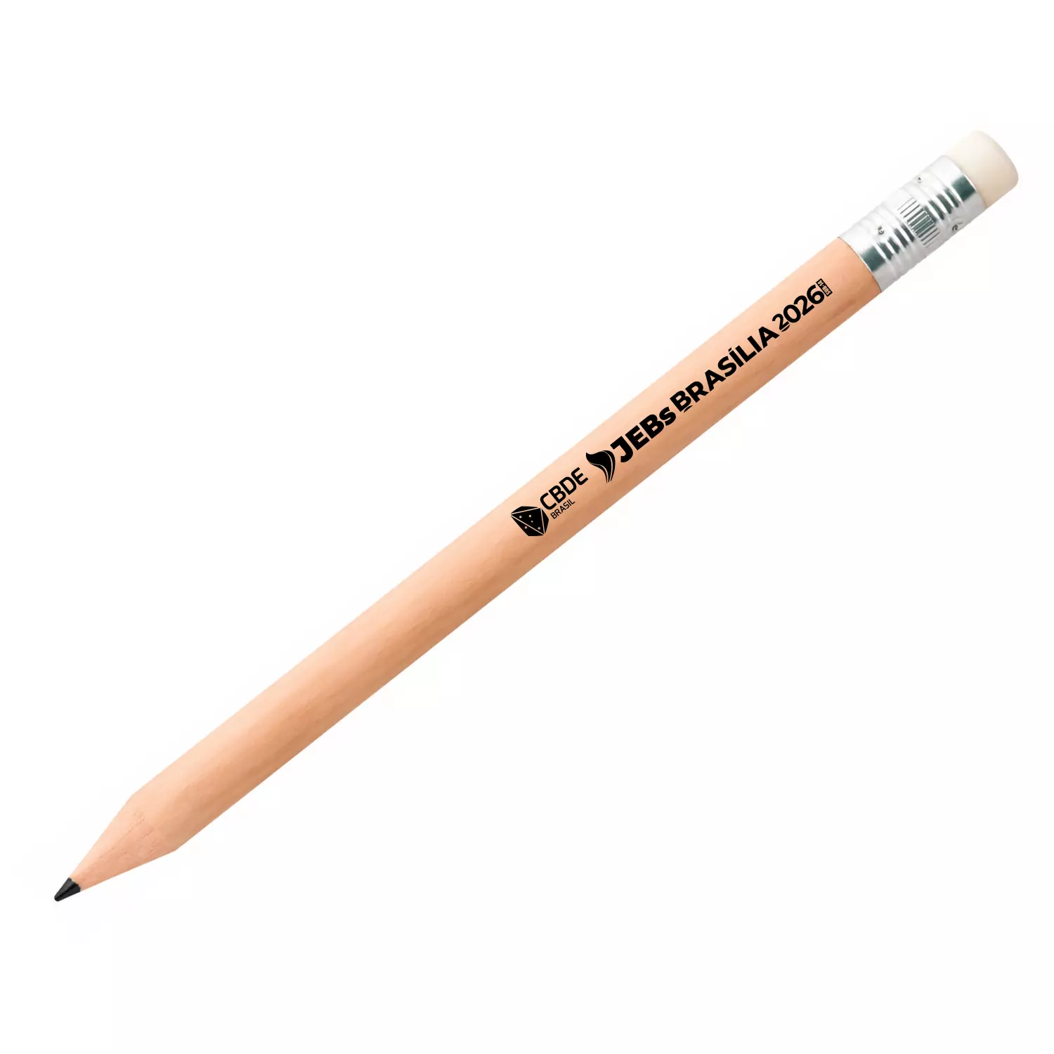 Lápis de Madeira com Borracha Personalizado 