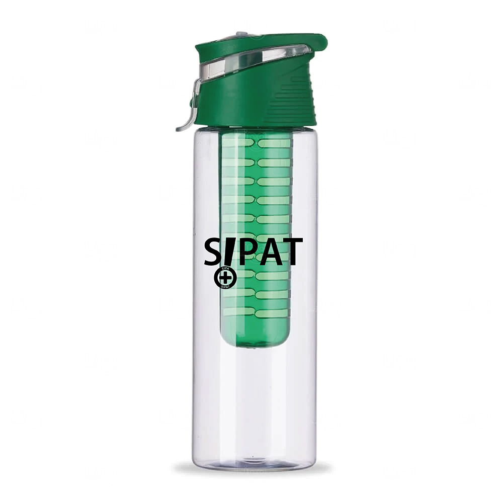 Squeeze Personalizada de Plástico e Infusor - 700ml 