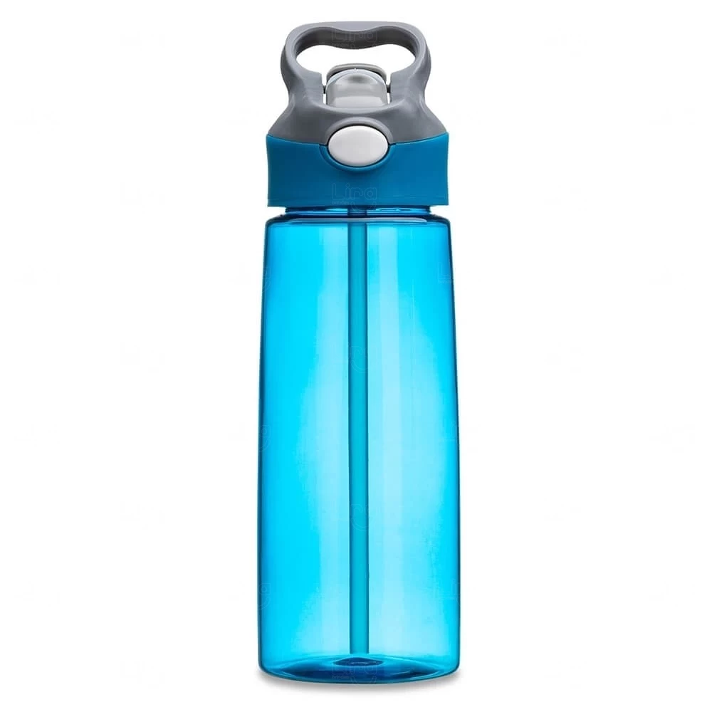 Squeeze Personalizada Plástica - 650ml Azul Claro