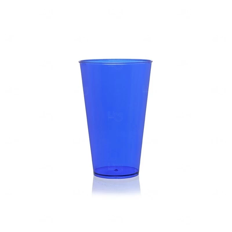 Copo Super Drink 550ml - Leitoso ou Cristal - Personalizado 