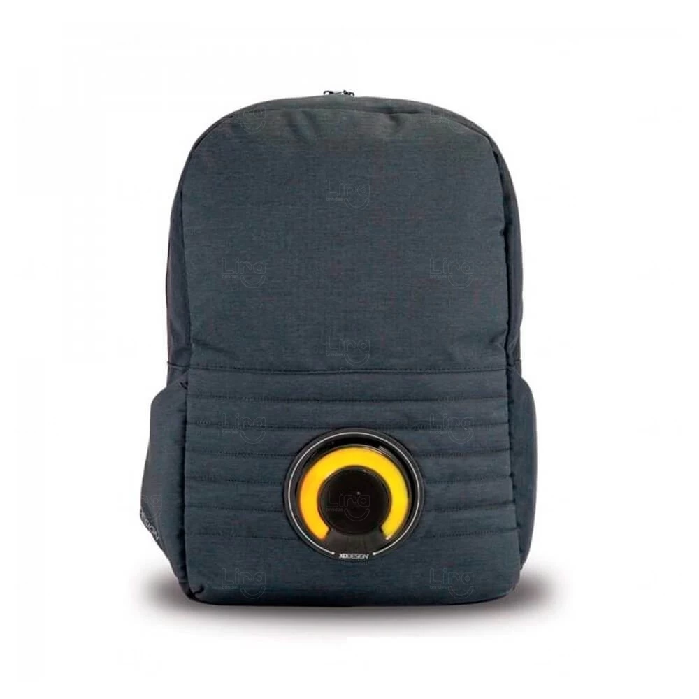 Mochila P/ Notebook Com Caixa de Som Led Personalizada 